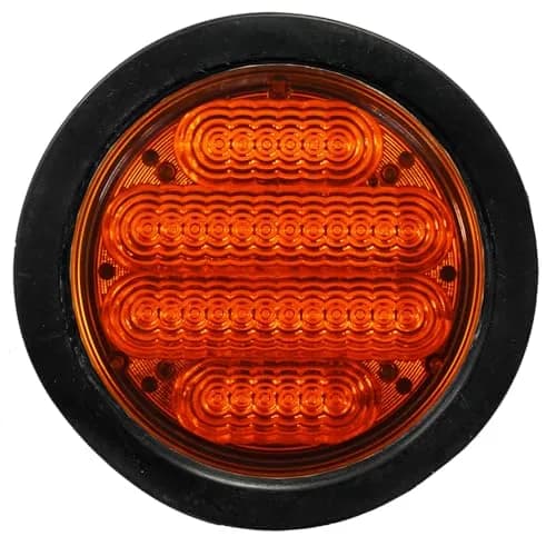 Star Safety Technologies by Grote DLXTHR-8-A Emergency Lighting 4" Amber LED Weatherproof Grommet Mount 10-30V | Rugged, Weatherproof thumbnail 1