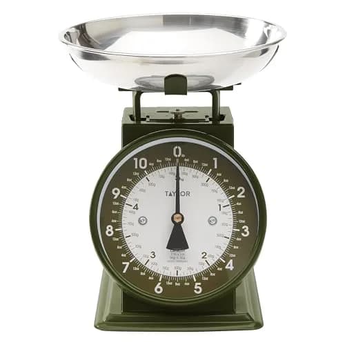 Taylor Vintage Mechanical Kitchen Scale 5 kg (11 lb) | Evergreen Analog Dial thumbnail 7