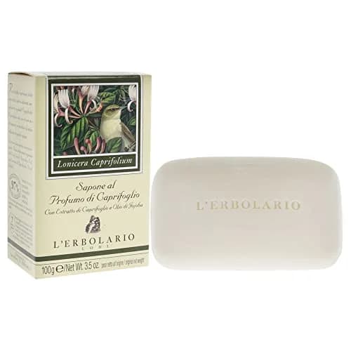 L'Erbolario Perfumed Bar Soap Honeysuckle 7 oz (200g) | Gentle Daily Cleansing for All Skin Types thumbnail 3