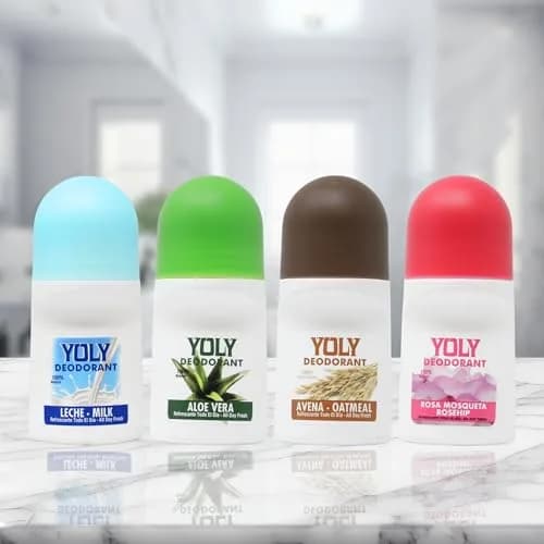Yoly Deodorant Milk Antiperspirant 3 Pack | All Day Odor & Sweat Protection thumbnail 3