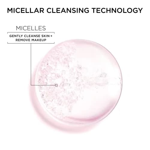 Garnier Micellar Cleansing Water, All-in-1 Makeup Remover & Facial Cleanser, For All Skin Types, 200mL (6.8 Fl Oz) | Dermatologist & Ophthalmologist Tested thumbnail 4