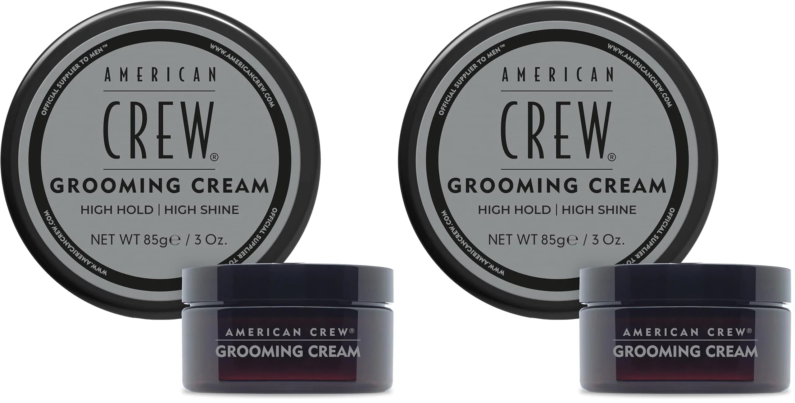 AMERICAN CREW Men's Grooming Cream High Hold High Shine 170g (6 oz) | Moisture-Repelling Styling - main product image
