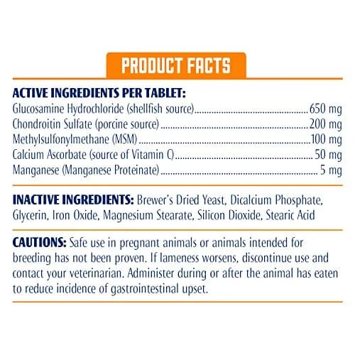 ProSense Advanced Strength Glucosamine Chew Tablets for Dogs 240 ct (120 ct Pack of 2) | Supports Joint Function & Cartilage Health thumbnail 3