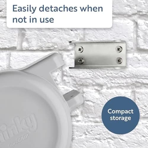 Minky Heavy Duty Retractable Clothesline Dual Line 49 Feet (Pack of 4) | PVC Coated, Space Saving Outdoor Drying thumbnail 4