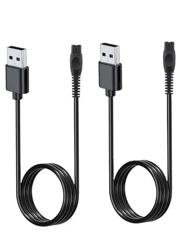 NOUKAJU 2pack USB Charging Cable for Philips Sonicare HX3826/23 | Durable, Portable & Safe thumbnail 1