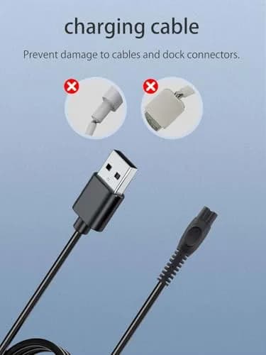NOUKAJU 2pack USB Charging Cable for Philips Sonicare HX3826/23 | Durable, Portable & Safe thumbnail 4
