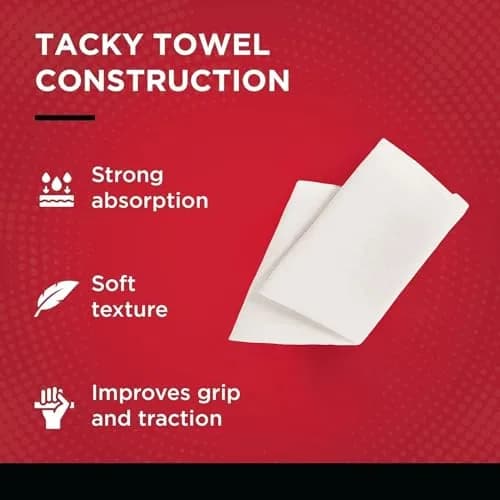 Gamma Tacky Towel for Tennis & Pickleball | Grip Enhancer for Sweaty Hands | Pocket-Sized Control Aid thumbnail 3