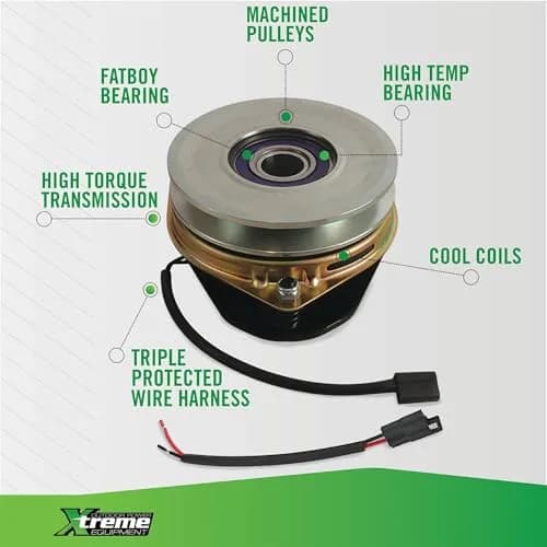 Xtreme PTO Clutch for Lawn Mowers | 1/2" or 5/8" Belt, 6" Pulley, Counter Clockwise Rotation thumbnail 5