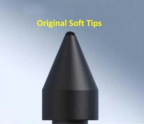 SLQ White 5 PCS Soft Tips for Samsung Galaxy Tab S10 FE/S10 FE+/S10/S10+ Plus/S10 Ultra Stylus S Pen Replacement Nibs (0.7mm Fine Tip, 5-Pack) thumbnail 3