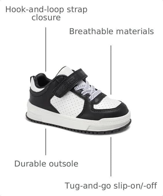 Carter's Ayngel Sneakers for Toddler Boys | Durable, Breathable & Easy to Wear (70-120 chars) thumbnail 4