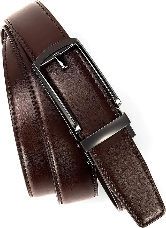 CHAOREN Ratchet Belt Replacement Strap 1 1/4" | Adjustable Leather Belt for Men thumbnail 5