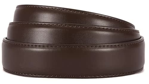 CHAOREN Ratchet Belt Replacement Strap 1 1/4" | Adjustable Leather Belt for Men thumbnail 2