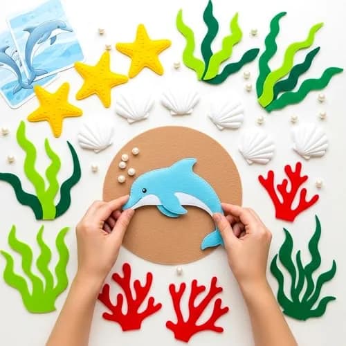 Caydo 12PCS White Self Adhesive Felt Sheets 21 cm x 30 cm (A4 Size) | Premium Velvet Texture with Strong Peel & Stick Backing thumbnail 6