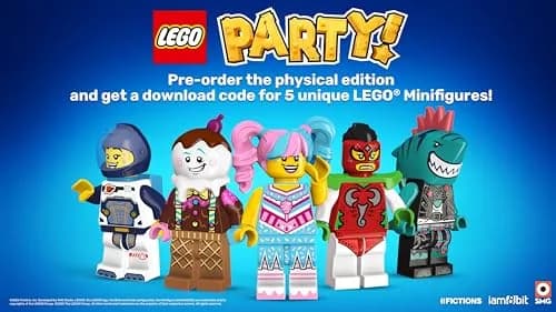 iam8bit LEGO® Party! - PlayStation 5 | 4-Player Party Game with 60 Minigames & Cross-Platform Multiplayer thumbnail 2