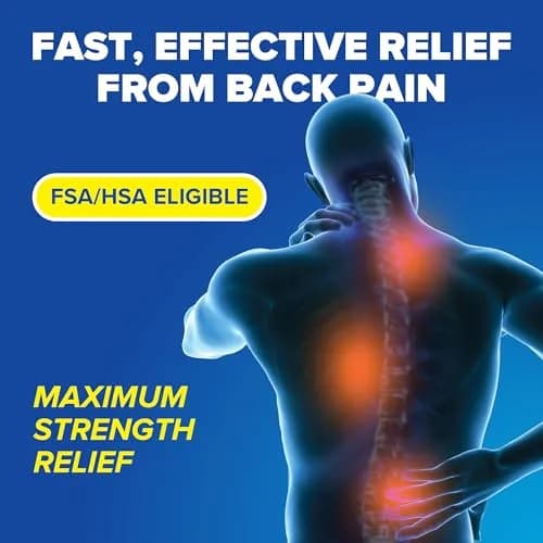 Doans Back Pain Relief Caplets, 580 mg Magnesium Salicylate, 100 Ct | Fast-Acting OTC Pain Relief for Back & Muscle thumbnail 2