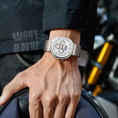 KOREDA Metal Band for Samsung Galaxy Watch 8 Classic 46mm/Galaxy Watch 8 40mm 44mm | Solid Stainless Steel Business Strap thumbnail 3