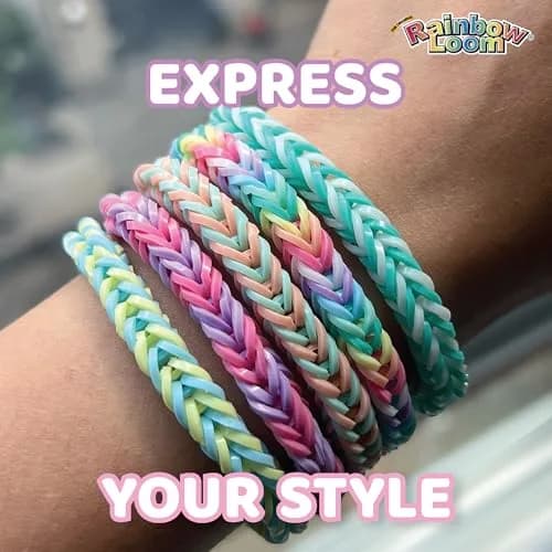 Rainbow Loom 11,000 Pastel Bands AutoLoom Mega Pack | 22 Soft Colors for Creative Jewelry Making thumbnail 5