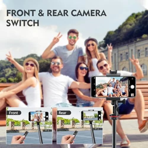 Aistraunix Wireless Camera Remote Control with Phone Stand & Zoom, 10m Range | Compatible with iOS & Android thumbnail 3