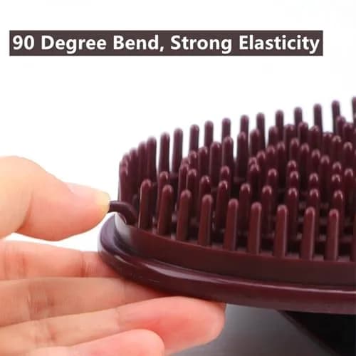 VrotQyn 4PCS Meridian Brush Set with Palm Grip & Hand Strap | Full Body & Scalp Massage thumbnail 6