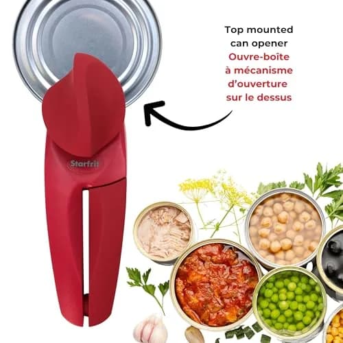 Starfrit MightiCan Can Opener 18cm Stainless Steel Blue | Safe Smooth-Cut, Comfort Grip, Hygienic Design thumbnail 7