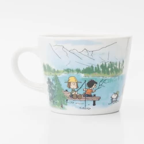 シミズ陶業(Shimizutougyou) Peanuts Snoopy World Travel Canada Mug 340ml | Microwave & Dishwasher Safe thumbnail 4