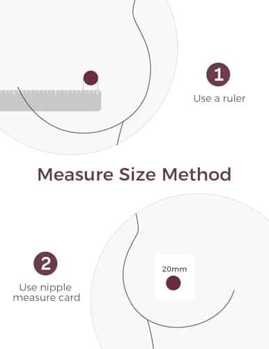 Momcozy M5| M6| M9 Replacement Accessories 19mm | Universal flange inserts for Momcozy breast pumps thumbnail 4