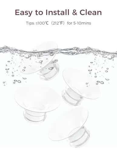 Momcozy M5| M6| M9 Replacement Accessories 19mm | Universal flange inserts for Momcozy breast pumps thumbnail 6