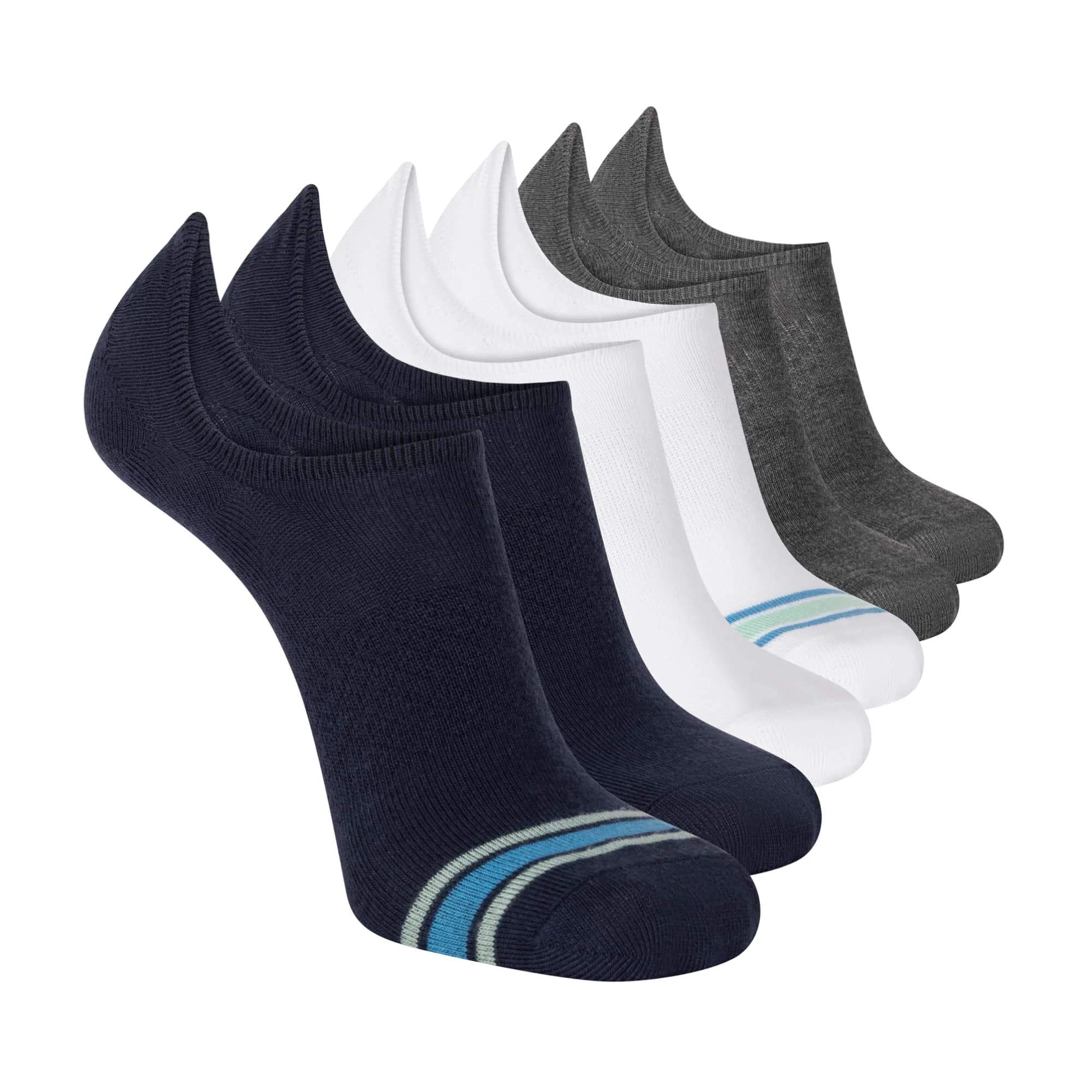 Skechers Men's Slip-ins 6-Pack Performance No Show Socks | Shoe Sizes 8-12 (US)