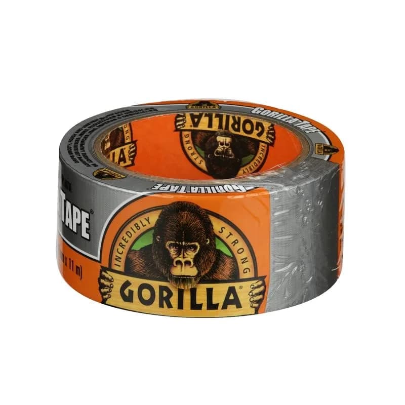 Gorilla Tape Silver 1.88 in x 10 yd (Pack of 6) | Triple Layer Strength for Tough Jobs thumbnail 8