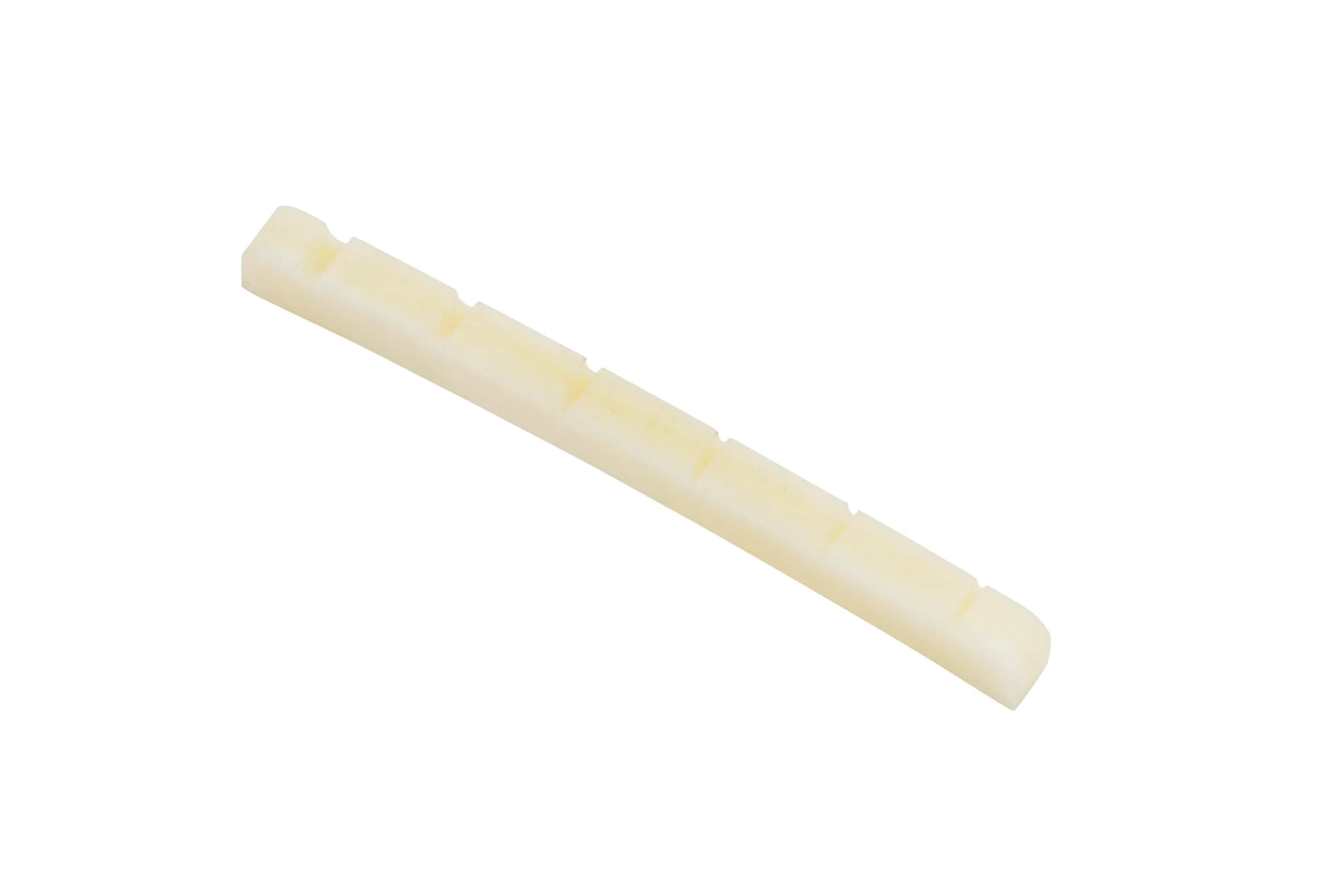 Fender Pre-Slotted Genuine Bone Nut for Electric Guitar, 9.5" Radius | High-Quality U.S. Fender Parts - main product image