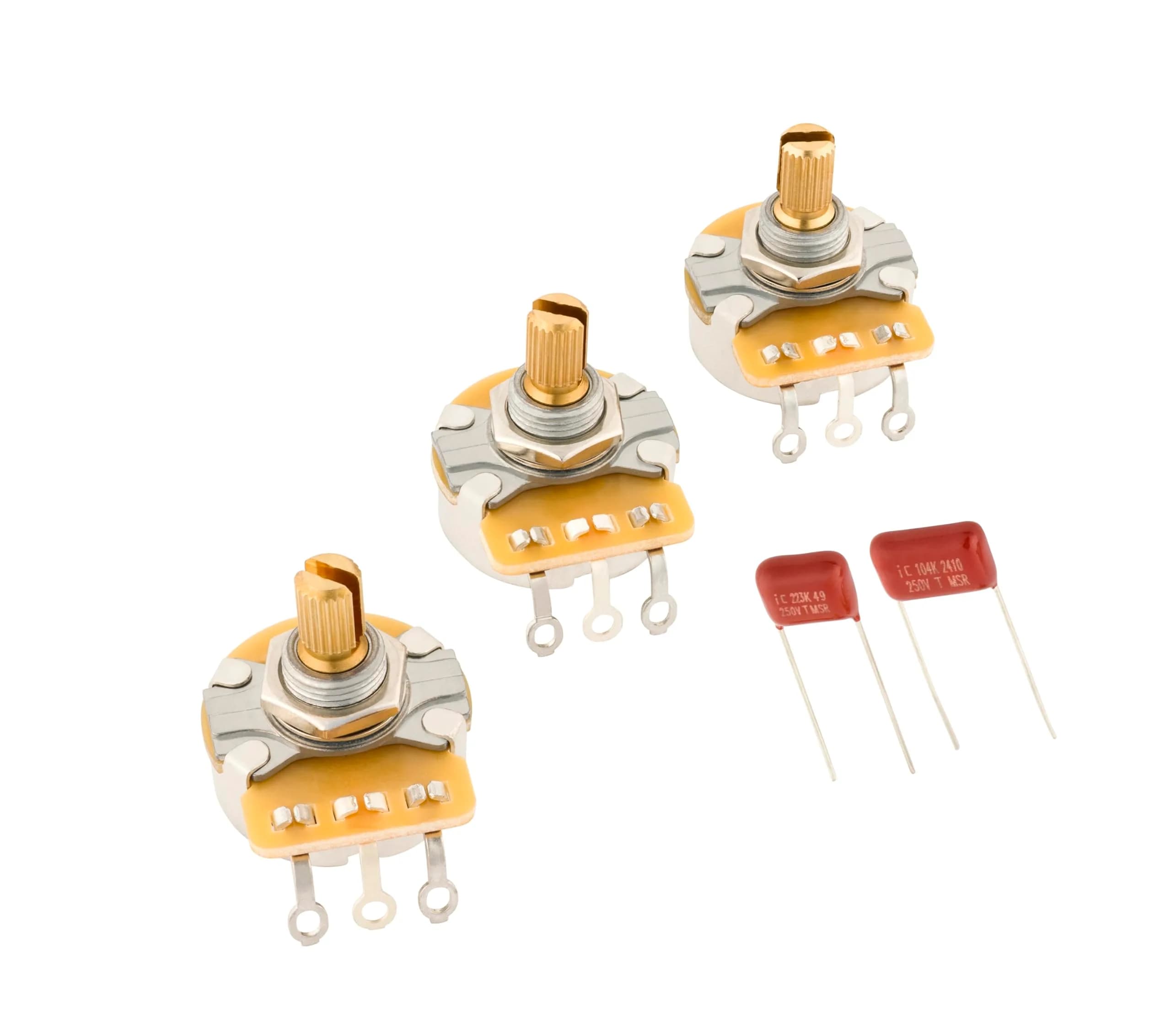 Fender Stratocaster Variable Resistor Kit 3-Pack | Vintage & Modern Tone Control