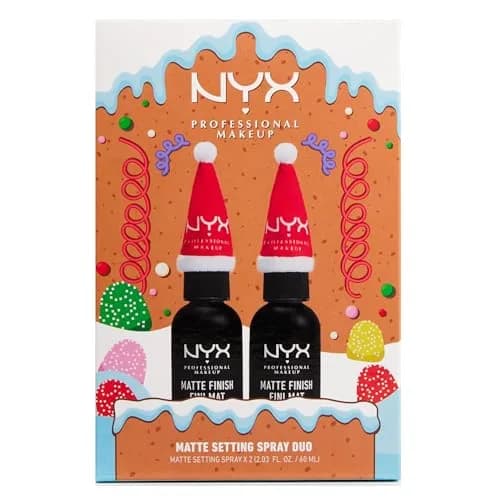 NYX PROFESSIONAL MAKEUP Matte Setting Spray Duo 118ml (2 x 2.03 Fl Oz) | Long-Lasting Mist for Up to 16HR Wear thumbnail 1
