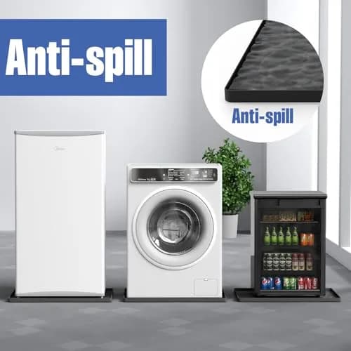 EWX Water Cooler Mat – 19.7" x 19.7" Silicone Spill-Proof Waterproof Floor & Countertop Mat thumbnail 8