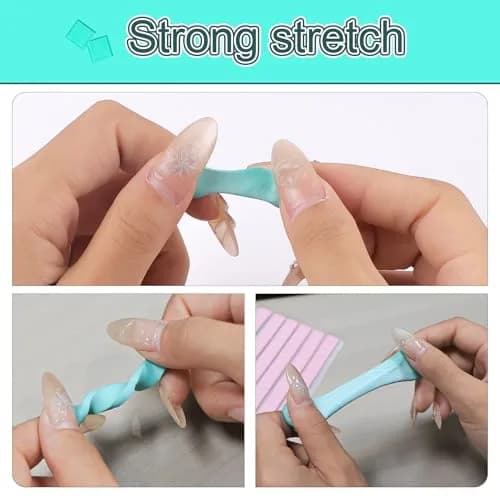 Feosky Pink Adhesive Poster Sticky Tack Putty 120 Pieces | Reusable & Removable Mounting Putty for Walls, Pictures, Crafts thumbnail 7