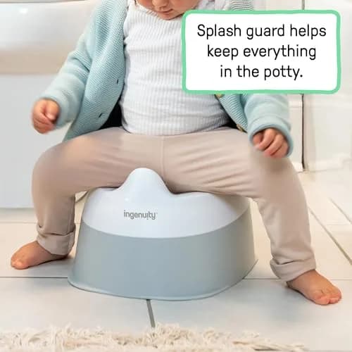 Ingenuity Ready Set Go Potty Training Toilet 4 Pack | Wide Stable Base for Toddlers thumbnail 2