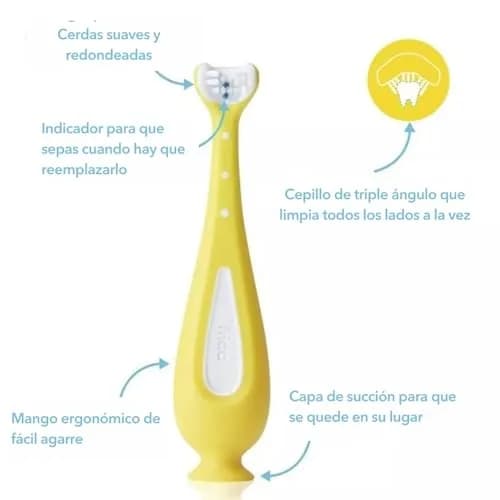 Frida Baby Grow-with-Me Training Toothbrush Set | Infant & Toddler Oral Care for Sensitive Gums thumbnail 3