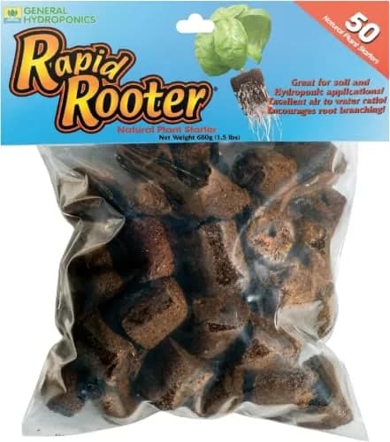 General Hydroponics GH3253 Rapid Rooter Replacement Plugs 50 Count | Explosive Root Growth Support thumbnail 1