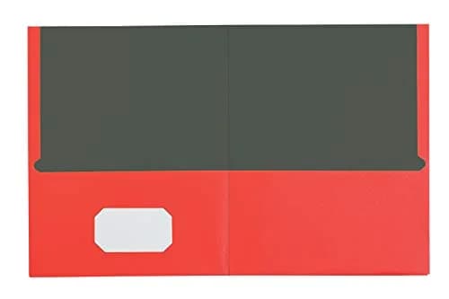 Oxford 2 Pocket Folders, Textured Paper, Assorted Colors, Letter Size, 200 Count | Heavy Paper Texture for Office & School thumbnail 6