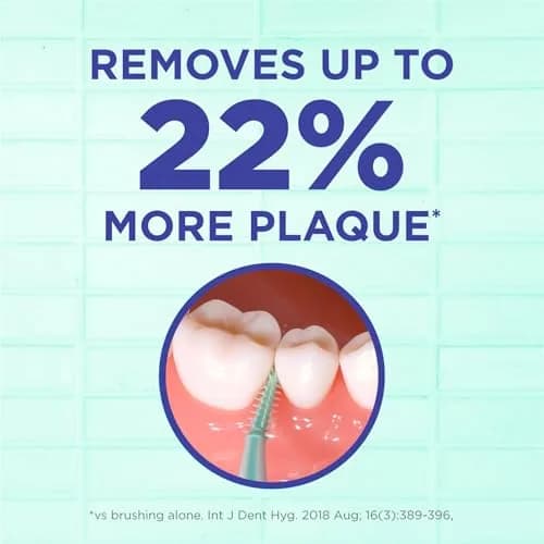 GUM Soft-Picks Advanced Dental Picks for Teeth Cleaning 90 Count | Soft Bristles for Plaque Removal thumbnail 2