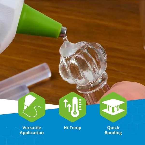Adtech High Temp Mini Size Glue Sticks Clear 4 Inch (200 Sticks, 8-Pack) | USA Engineered for Versatile Bonding thumbnail 8