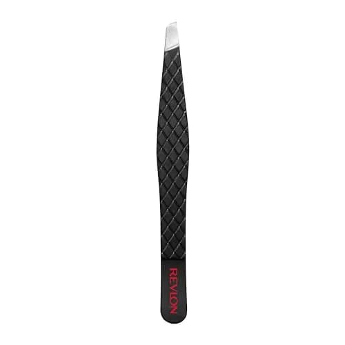 REVLON Expert Slant Tweezer, High Precision For an Easy Hair Removal, Made With Stainless Steel, 12 Count | Perfectly Aligned Slant Tips thumbnail 2