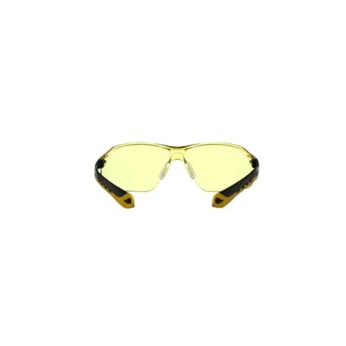 3M Flat Temple Safety Eyewear Pack of 6 | Impact-Resistant, Blocks 99.9% UV, Amber Lens, Scratch-Resistant Coating thumbnail 4
