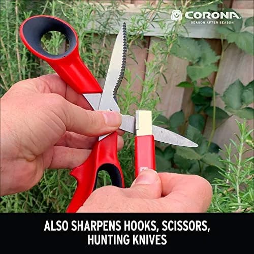 Corona Tools Handheld Garden Tool Sharpener 12-Pack | Tungsten Carbide Blade Sharpener for Pruning Shears, Loppers, Hedge Clippers & More thumbnail 6