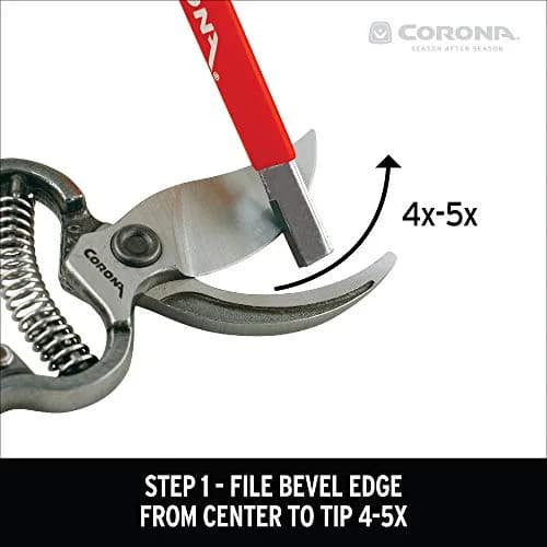 Corona Tools Handheld Garden Tool Sharpener 12-Pack | Tungsten Carbide Blade Sharpener for Pruning Shears, Loppers, Hedge Clippers & More thumbnail 3