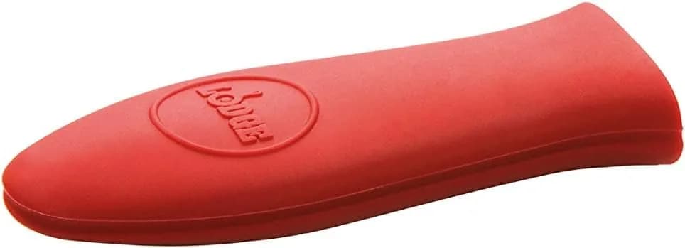 Lodge Silicone Mini Hot Handle Holder Red, 7.6 cm (3 Inch) Pack of 12 | Protects Hands Up to 260°C (500°F) - main product image