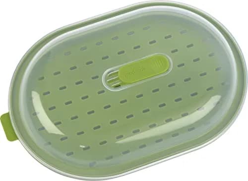 GoodCook Microwave Steamer – Vegetable & Fish Cooker, Preserves Vitamins, Adjustable Vent, Pack of 12 | Easy Microwave Cooking thumbnail 8