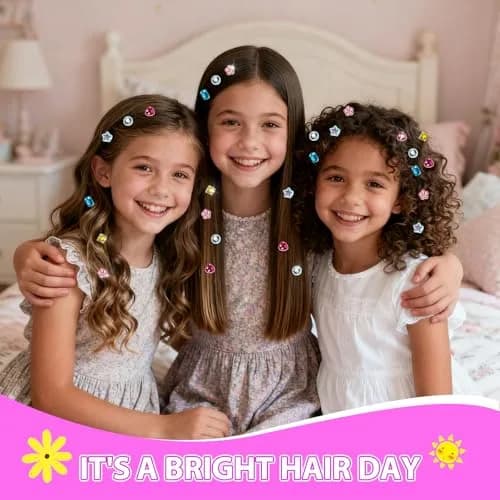 kidzkube Hair Gem Stamper Kit with Reusable Diamonds | Fun Styling Tool for Girls Ages 3-12 (Green) thumbnail 5