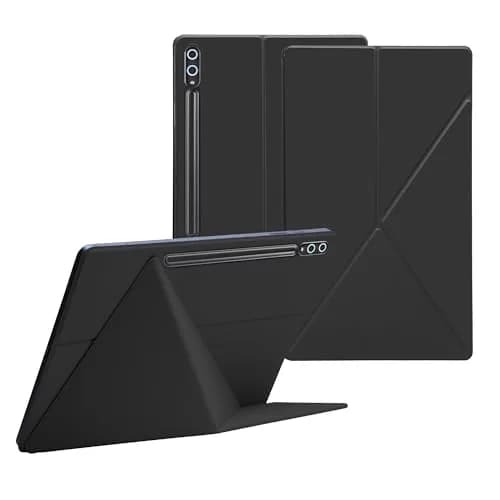 GUODONGMEI Magnetic Case for Samsung Galaxy Tab S10 Plus/S9 Plus/S9 FE+ 12.4 Inch | Auto Wake Sleep Smart Cover with S-Pen Holder thumbnail 1