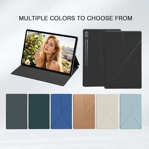 GUODONGMEI Magnetic Case for Samsung Galaxy Tab S10 Plus/S9 Plus/S9 FE+ 12.4 Inch | Auto Wake Sleep Smart Cover with S-Pen Holder thumbnail 6
