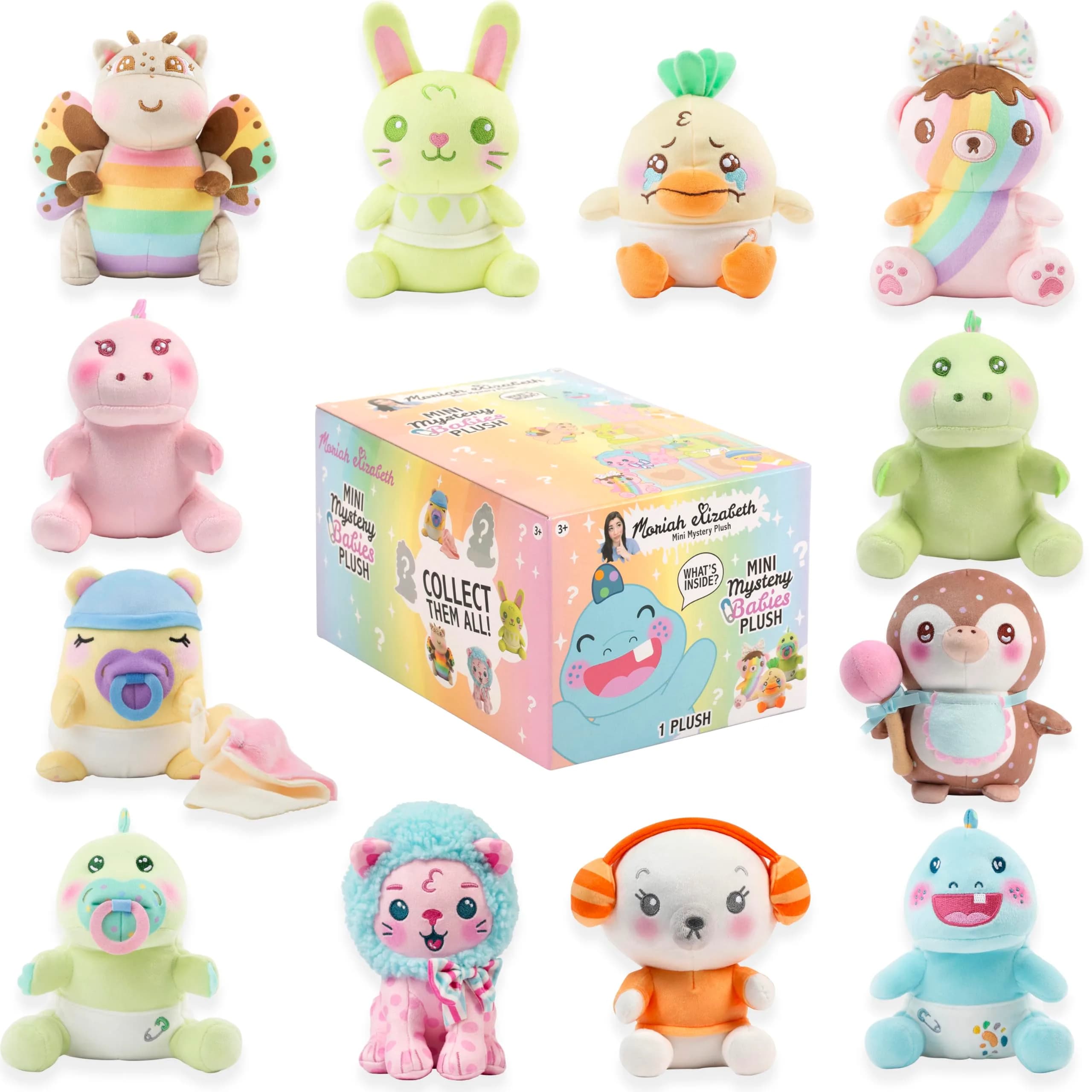 Moriah Elizabeth Mini Mystery Plush 6" (15.24 cm) | Official Baby Collection Series 4 Toy — Series 4, Baby